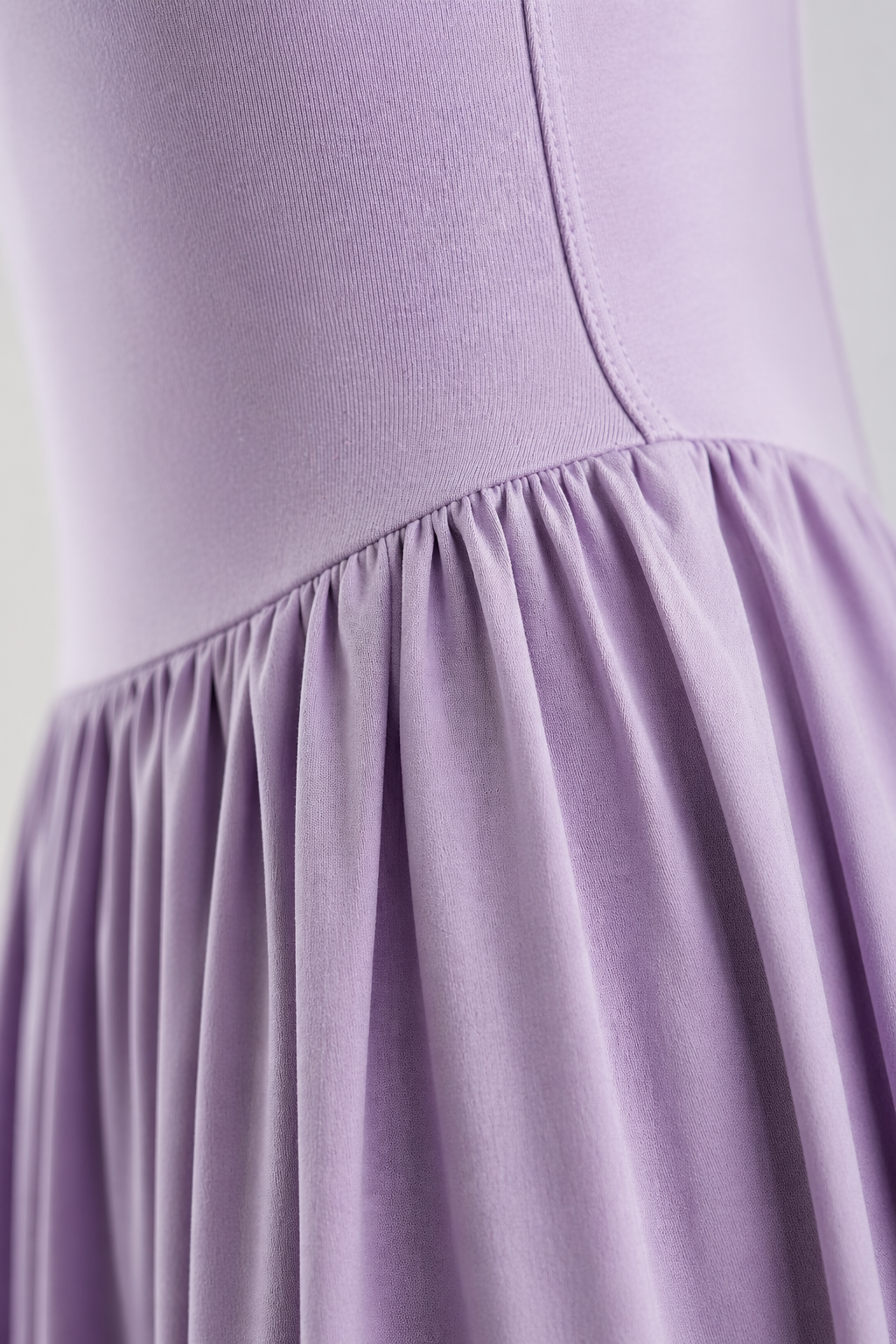 Lavender Cut Out Maxi Dress for Women K Fashion India