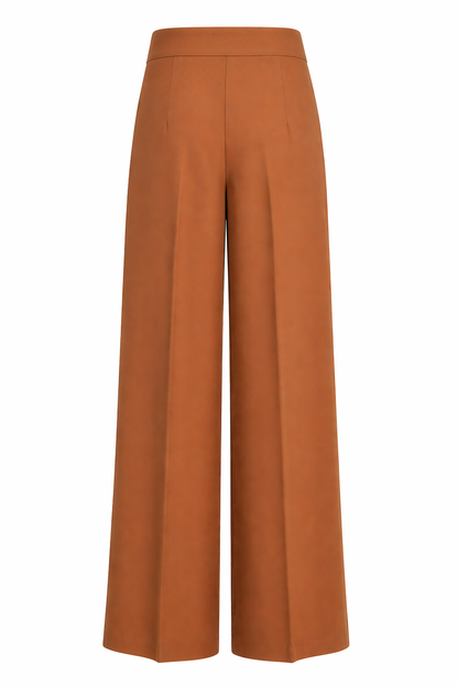 Amber Wide Leg Trousers for Women Korean Style Western Wear India
