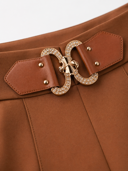 Amber Wide Leg Trousers for Women Korean Style Western Wear India