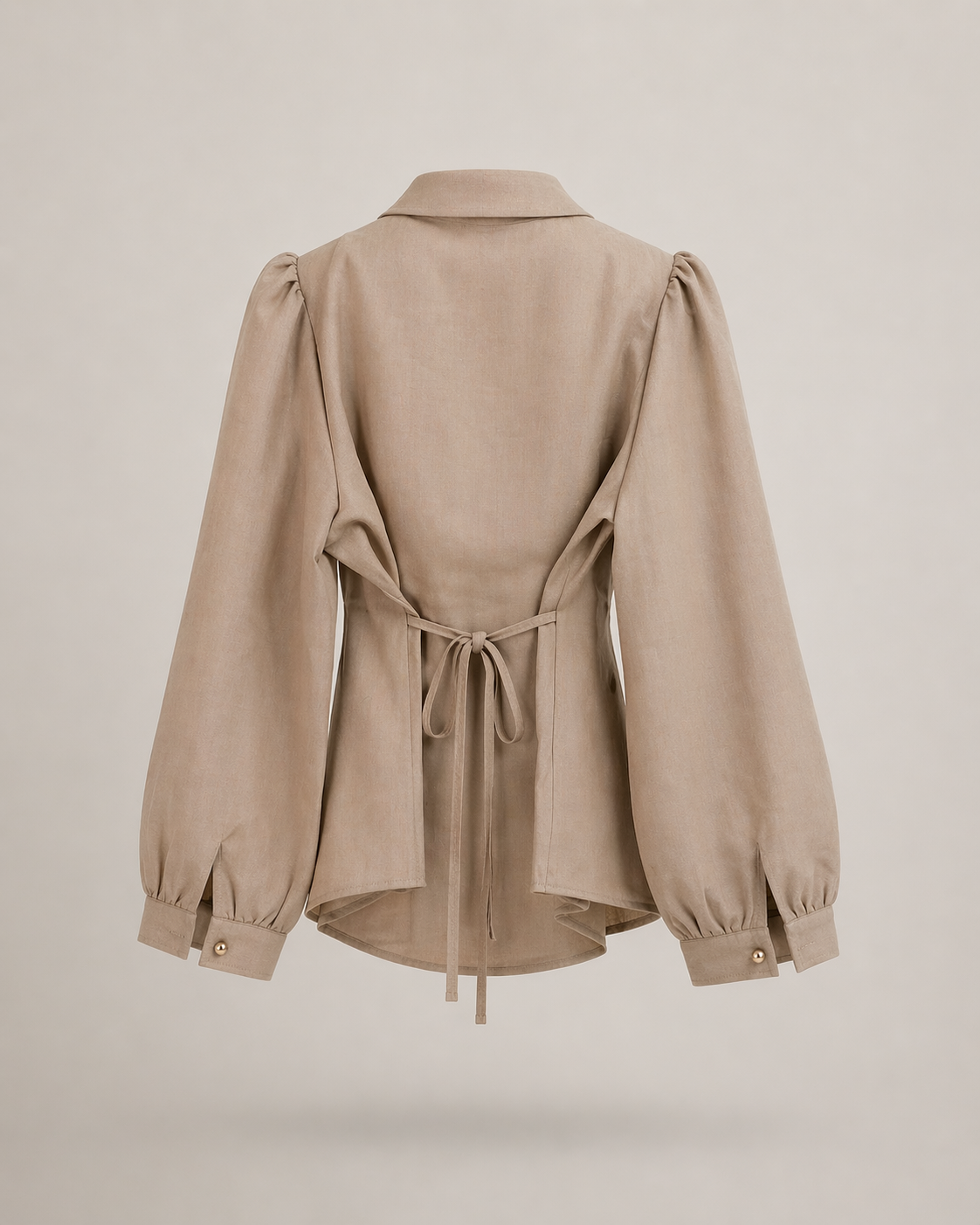 Mocha Tailored Co Ord Set for Women Korean Fashion India